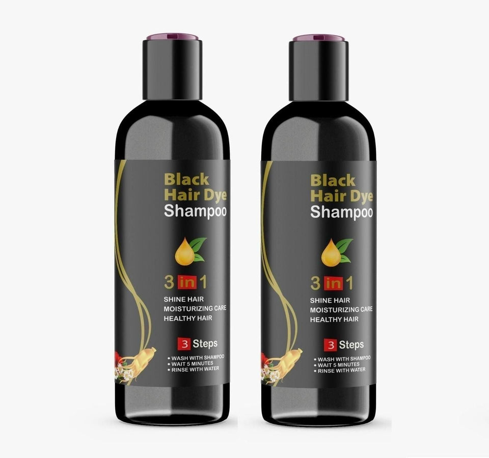 3-in-1 Black Hair Shampoo (Buy 1 Get 1 Free)
