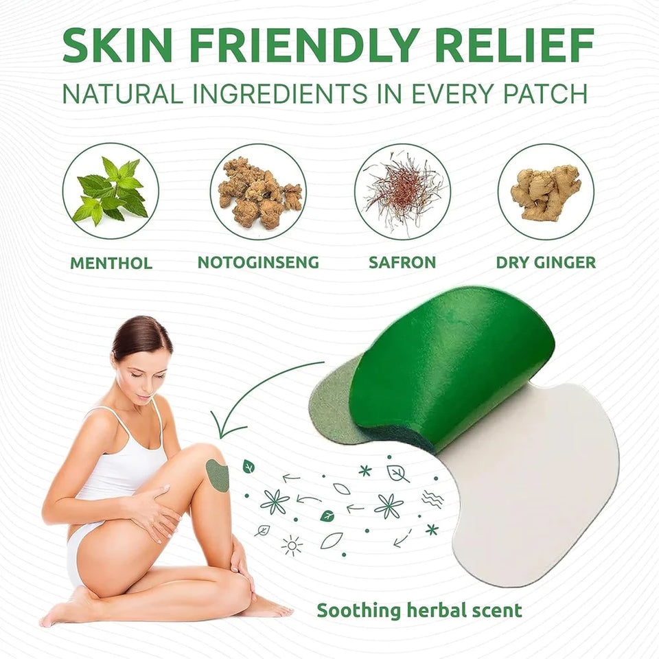 Herbal Knee Pain Relief Patch (Buy 1 Get 1 Free)