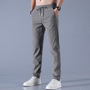 (Buy 1 Get 1 Free) MEN'S HIGH STRETCH SKINNY CARGO PANTS(Black & Grey)