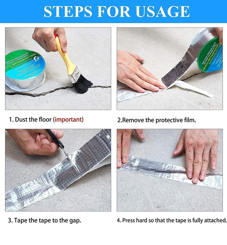 Heavy Duty Aluminium Foil Tape (5cm x 5 Meter)