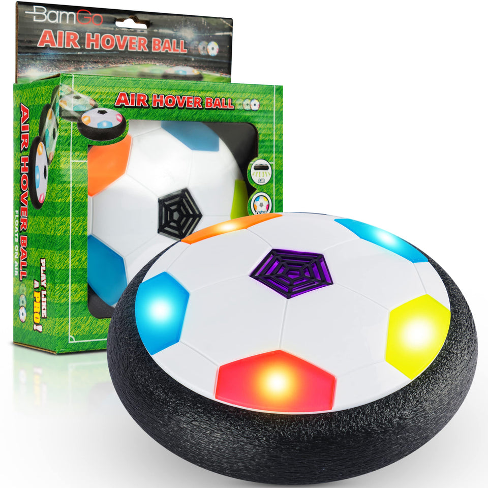 Magic Air Soccer Ball with Flashing Colored LED Lights (Premium Quality)