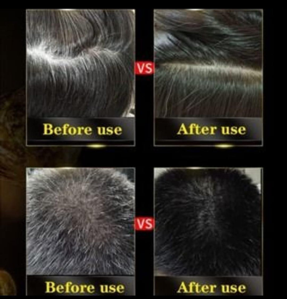 Yasme 3 in 1 Black Herbal Hair Dye Shampoo - Buy 1 Get 1 Free