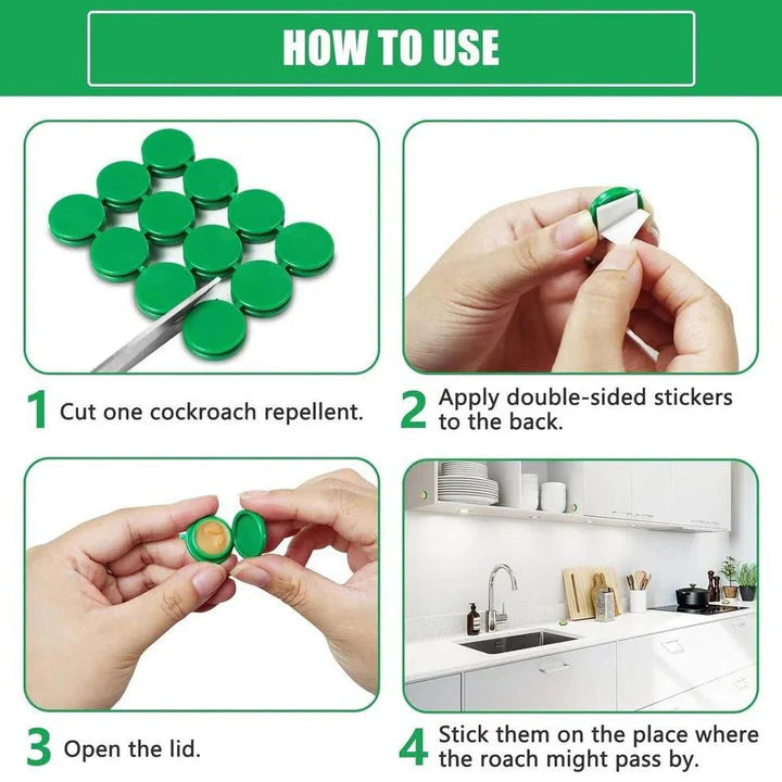 Cockroach Killer Powder Gel (Pack of 24pc) (Buy 1, Get 1 FREE! 🔥)