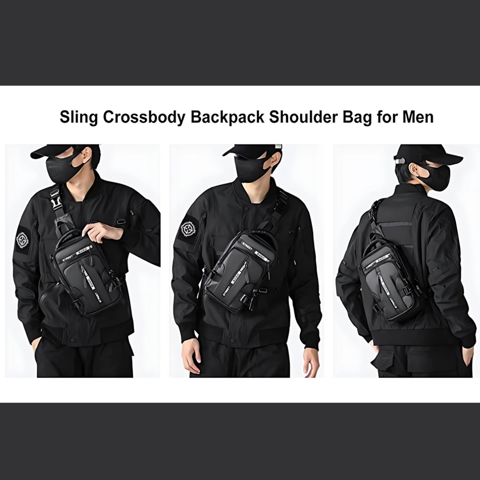 Sling Bag with USB Charging Port