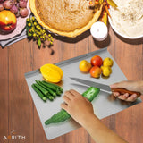 Stainless Steel Chopping Board (35x31cm)