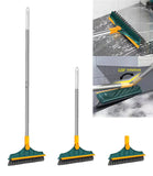 2 in 1 Bathroom Floor Cleaning Brush with Wiper