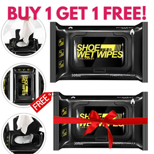 Sneaker & Shoe Cleaner Wipes (Pack of 2 Packets)
