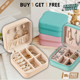 Multipurpose Zipped Organizer Box for Earrings, Rings, Necklaces | 🔥 Buy 1 Get 1 Free 🔥