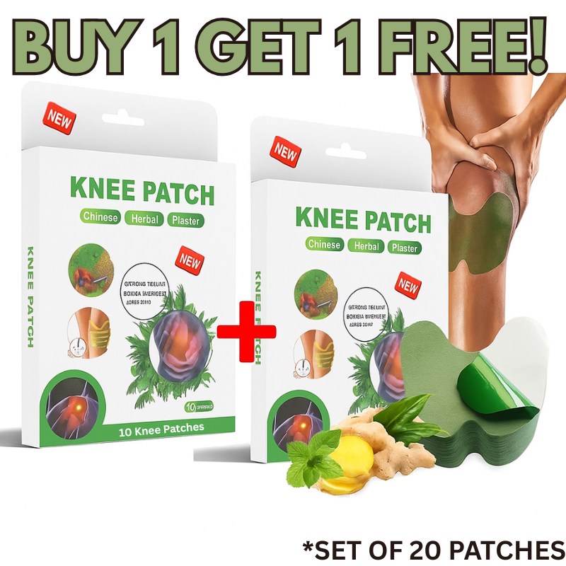 Herbal Knee Pain Relief Patch (Buy 1 Get 1 Free)