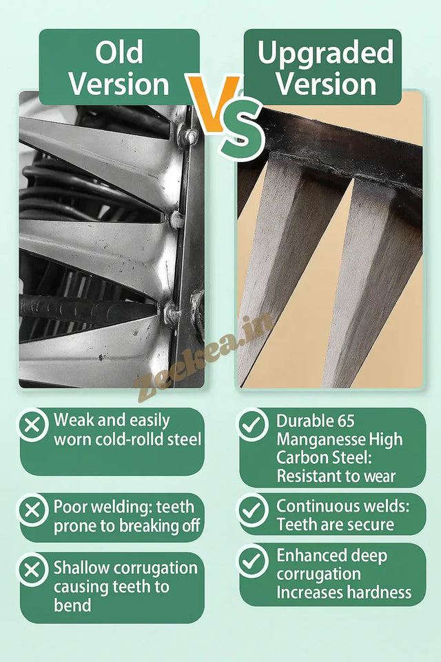 5 Teeth Carbon Garden Weeding (Premium Quality)