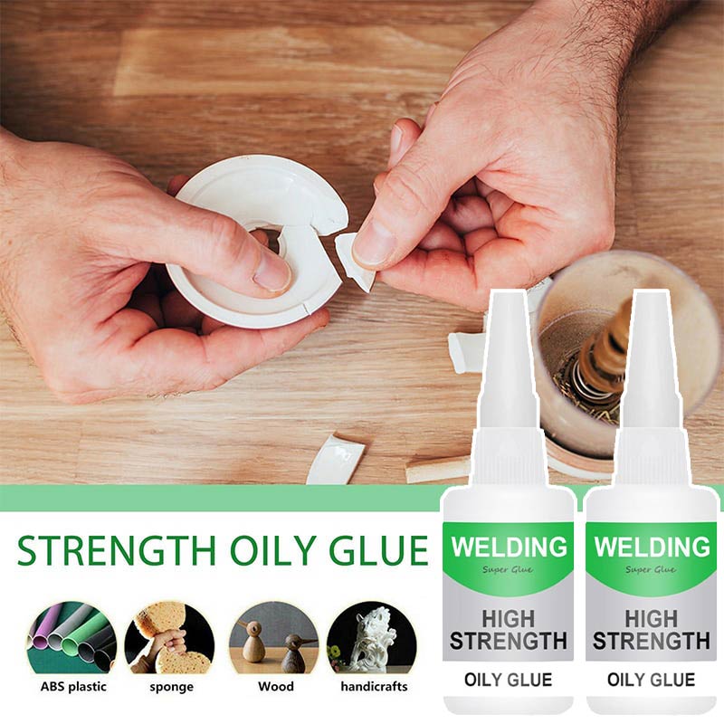 Welding High Strength Oily Glue Super Adhesive Glue (Pack Of 2)