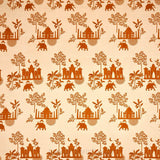 Jaipuri Elephant King Size Double Bed Elastic Fitted Premium Bedsheet