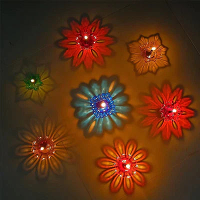 Multi Shape Water Sensor Reflection Diya