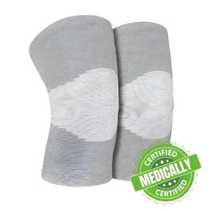 Bamboo Compression Knee Sleeves (Pack Of 2)