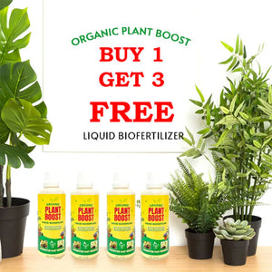 BIOPLANT™ Plant Boost Liquid Biofertilizer for All Crops,Organic (BUY 1 GET 3 FREE) (PACK OF 4)