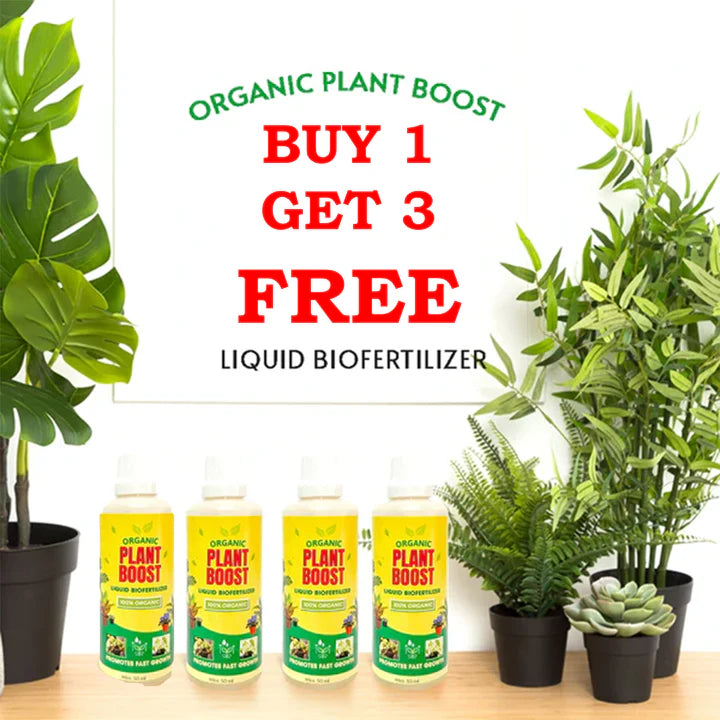 BIOPLANT™ Plant Boost Liquid Biofertilizer for All Crops,Organic (BUY 1 GET 3 FREE) (PACK OF 4)