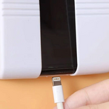 Self-Adhesive Wall-Mounted Phone Holder with Hooks
