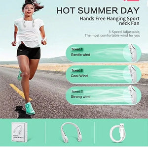 Advance Rechargeable Neck Fan