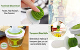 Cooking Oil Dispenser With Barbeque Brush