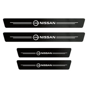 Carbon Fiber Door Sill Protector (4 Pcs)