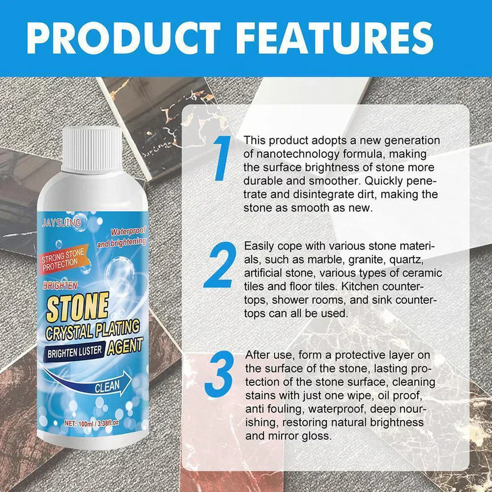 Powerful Marble & Tile Crystal Polish – Buy 1 Get 2 Free Deal