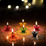 Multi Shape Water Sensor Reflection Diya