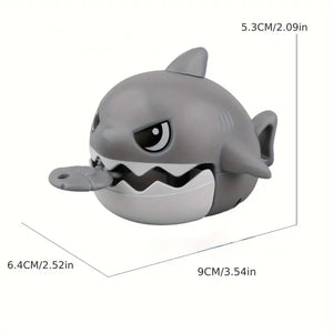 Cartoon Shark Keychain with Pull Pendant