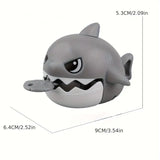 Cartoon Shark Keychain with Pull Pendant
