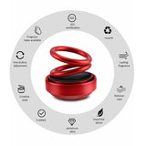 Car/Room Air Freshener- Solar Power Rotating