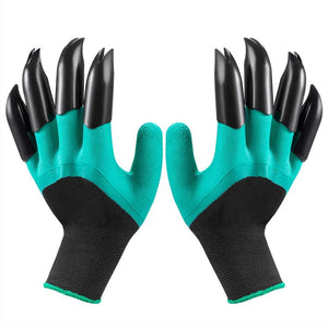 garden gloves with claws