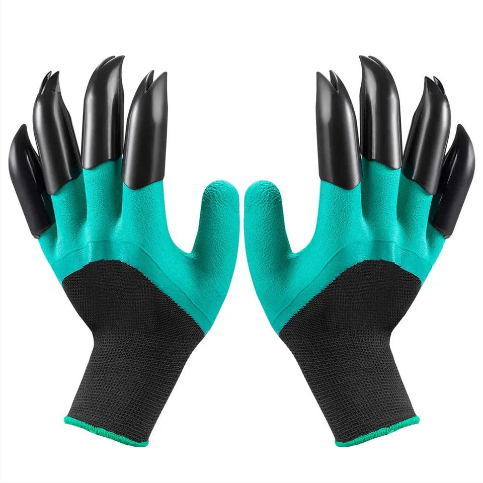 garden gloves with claws