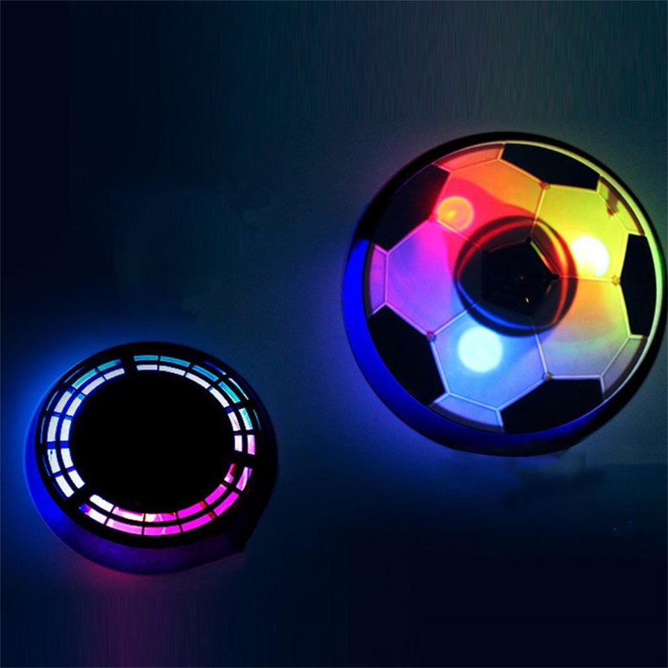 Magic Air Soccer Ball with Flashing Colored LED Lights (Premium Quality)