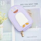 Penguin Leather Card Holder