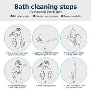 Double Sided Bath Brush Scrubber for bathing
