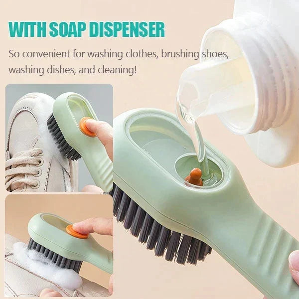Multifunctional Scrubbing Brush With Soap Dispenser (Buy 1 Get 1 Free)