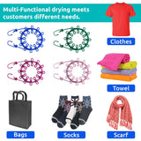 Cloth Drying Rope with Two-Sided Hooks (Heavy Quality)