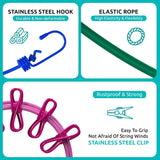 Cloth Drying Rope with Two-Sided Hooks (Heavy Quality)