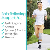 Bamboo Compression Knee Sleeves (Pack Of 2)