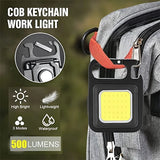 Mini LED Flashlight Keychain
