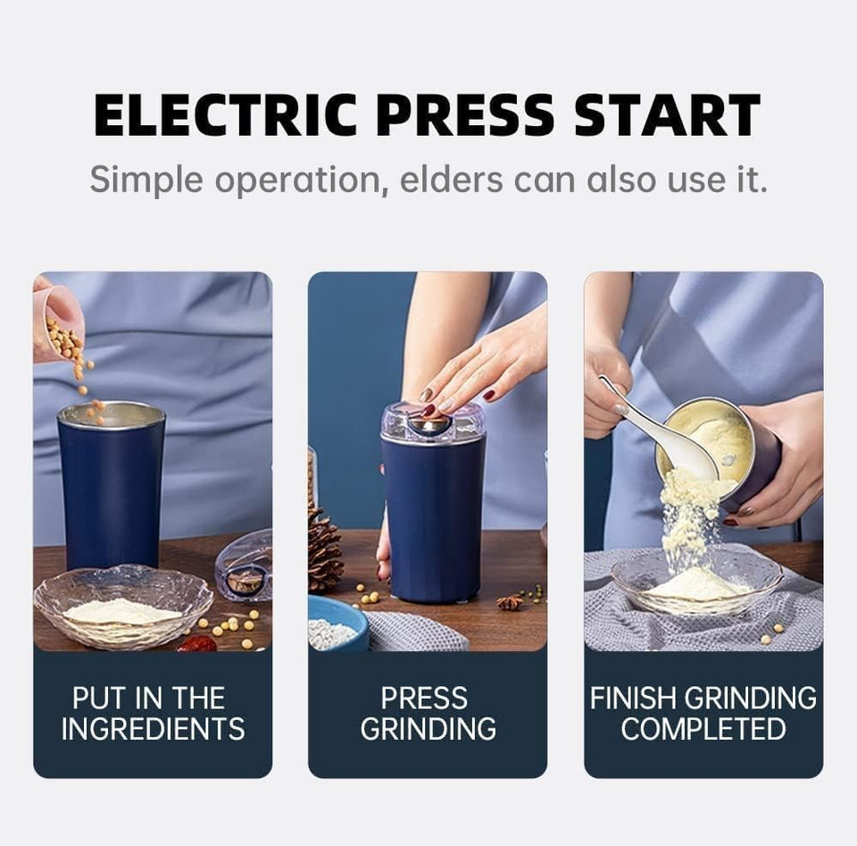 Yasma™️ Electric Coffee Mixer Grinder