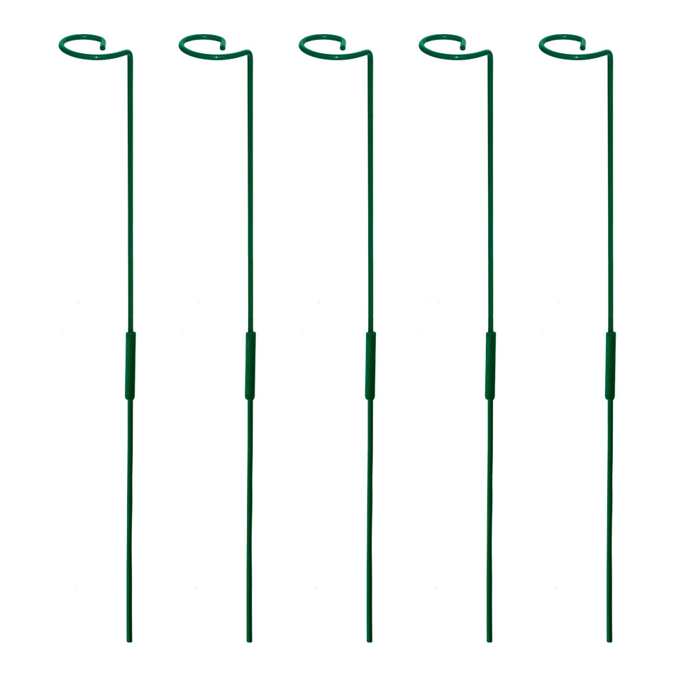 Garden Stakes - Metal Plant Support Sticks