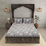Grey Alpha King Size Double Bed Elastic Fitted Premium Bedsheet