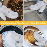 Wire Dishwashing Gloves (Pack of 2)