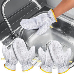 Wire Dishwashing Gloves (Pack of 2) (Premium Quality)