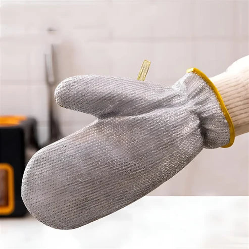 Wire Dishwashing Gloves (Pack of 2) (Premium Quality)