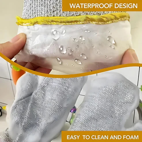 Wire Dishwashing Gloves (Pack of 2) (Premium Quality)