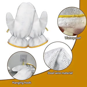 Wire Dishwashing Gloves (Pack of 2) (Premium Quality)